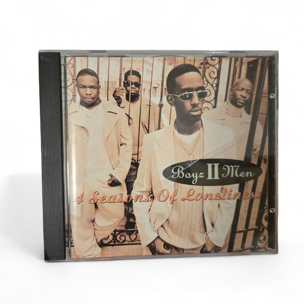 VTG 1997 Boyz II Men 4 Seasons Of Loneliness Single CD Motown R&B Soul USA EUC
